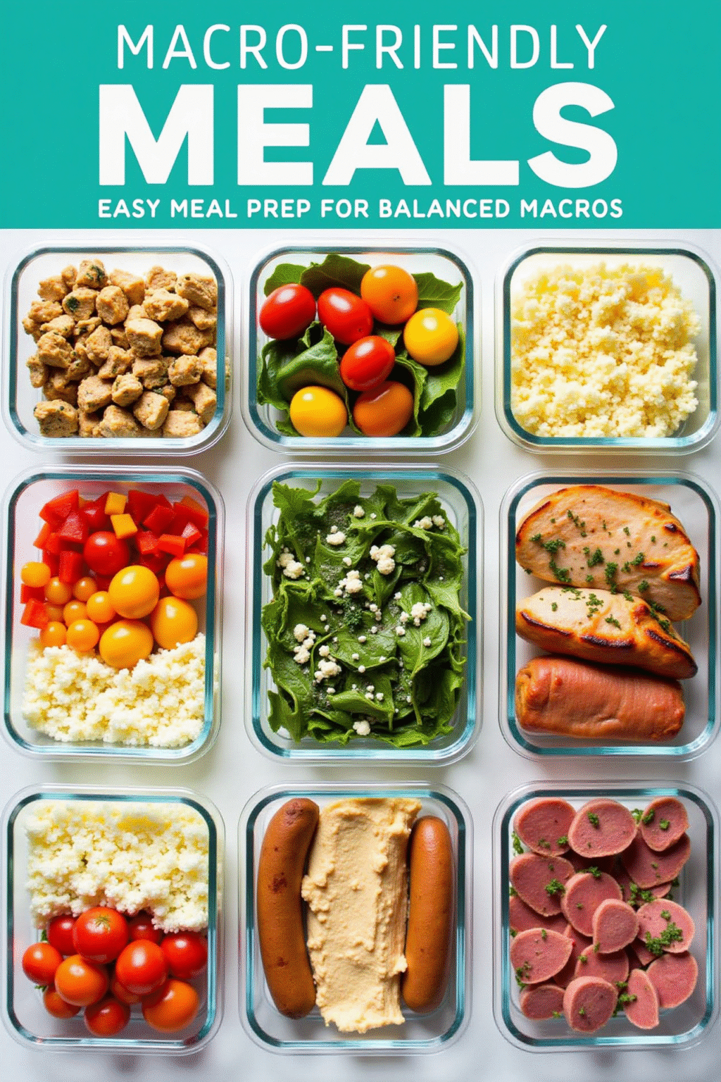 Fuel Your Week Easy Macro Meal Prep for Balanced Nutrition Macro Prep Plates